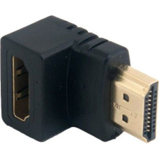 Адаптер Extradigital HDMI to HDMI, 90 Degree, v1.4, Gold